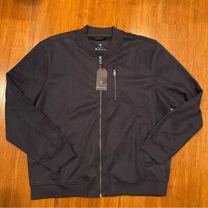 Ben Sherman Faux Suede Bomber Jacket
